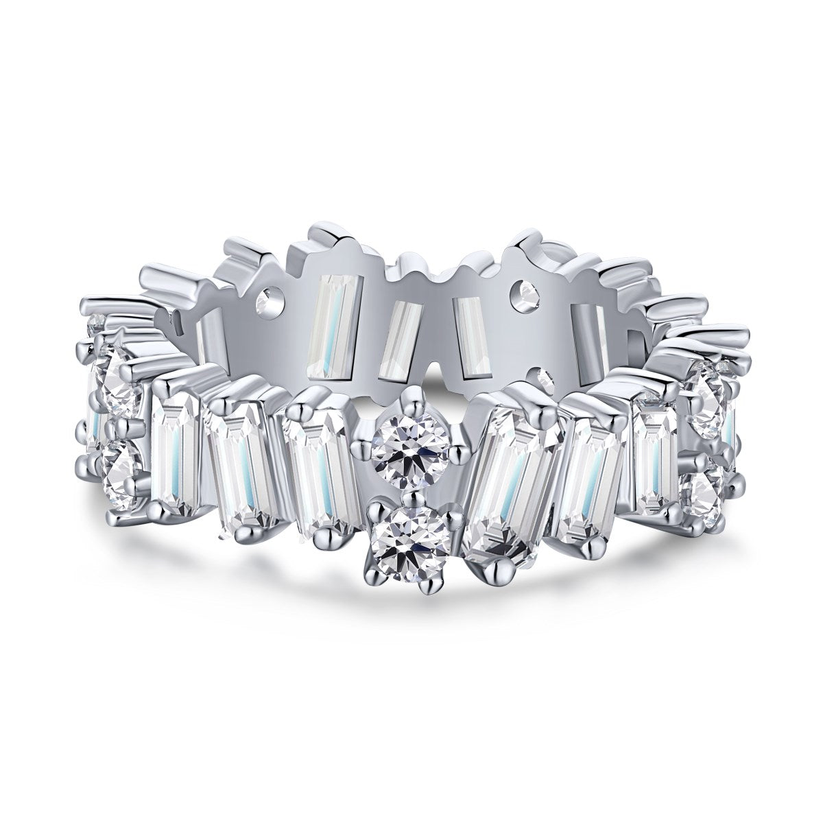 [Elowen Jewels]Delicate Multi Shape Tennis Ring