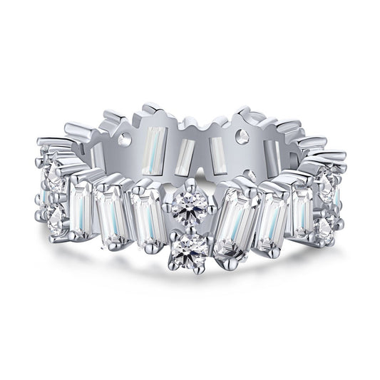 [Elowen Jewels]Delicate Multi Shape Tennis Ring