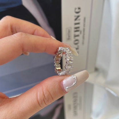 [Elowen Jewels]Delicate Multi Shape Tennis Ring
