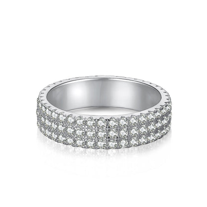 [Elowen Jewels]Dainty Round Cut Tennis Ring