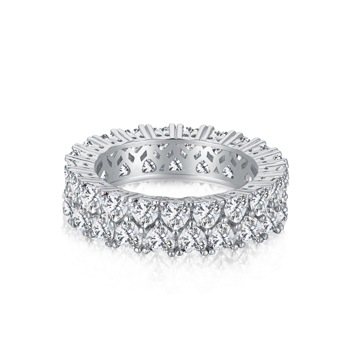 [Elowen Jewels]Sparkling Full Heart Ring