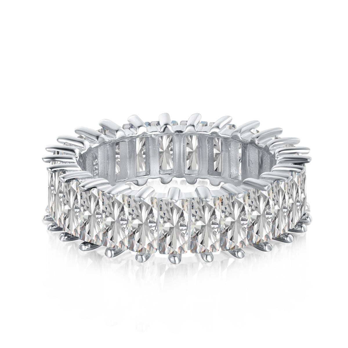 [Elowen Jewels]Unique Colorful Radiant Cut RIng
