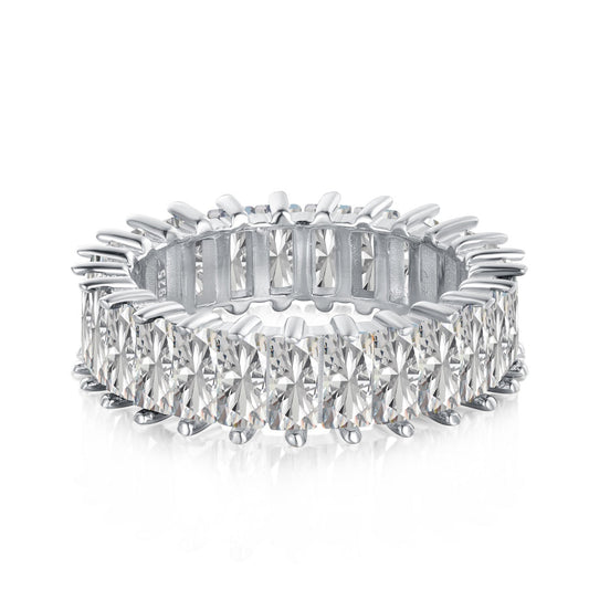 [Elowen Jewels]Unique Colorful Radiant Cut RIng