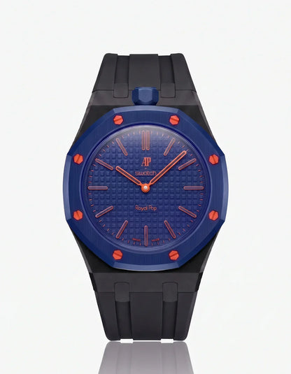 Silicone Strap & Case  Royal Pop Orenji Hachi(Customize  Colors)