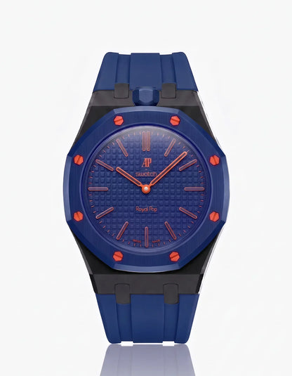 Silicone Strap & Case  Royal Pop Orenji Hachi(Customize  Colors)