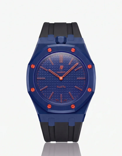 Silicone Strap & Case  Royal Pop Orenji Hachi(Customize  Colors)