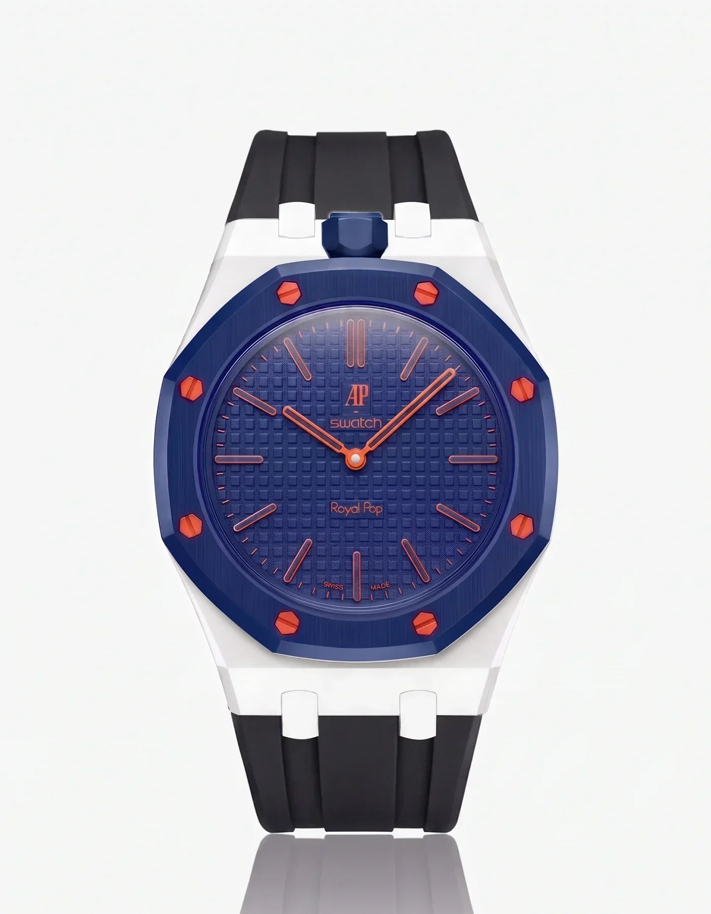 Silicone Strap & Case  Royal Pop Orenji Hachi(Customize  Colors)