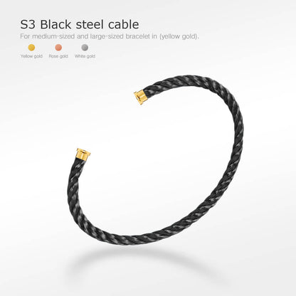 [Elowen Jewels]FORCE SERIES BRACELET CABLES 50 CHOICES (DIY SELECTION)