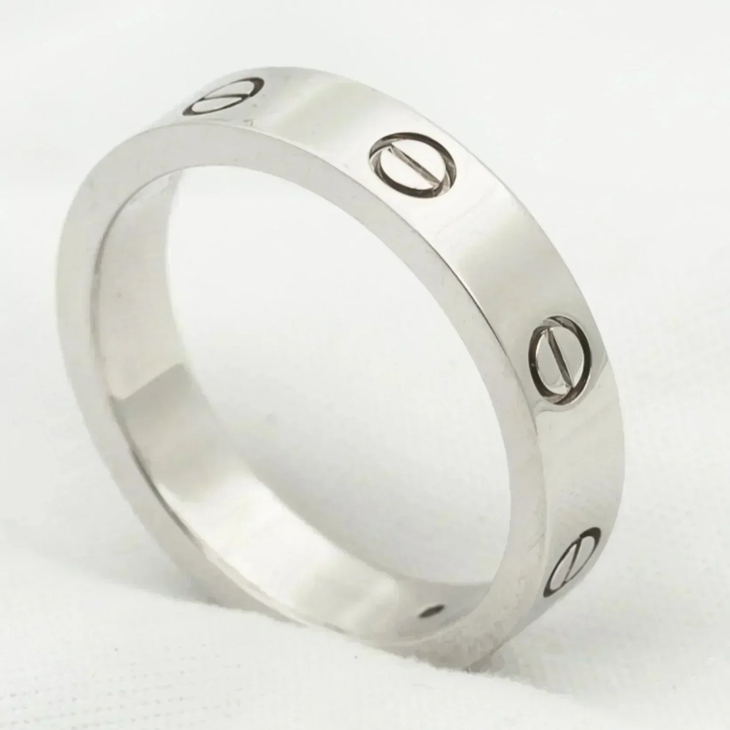 [Elowen Jewels]LOVE RING 4MM 1 DIAMOND SILVER