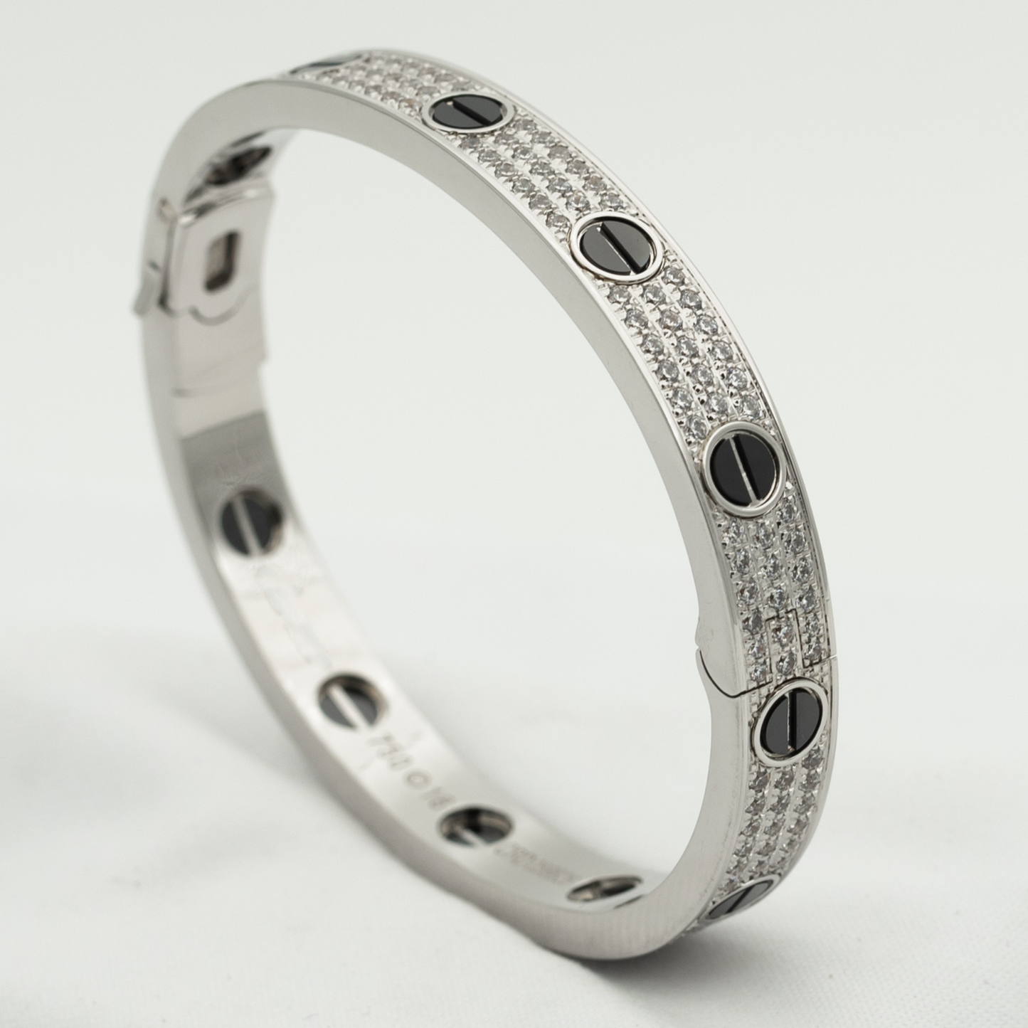 [Elowen Jewels]LOVE BRACELET 6.1MM DIAMOND-PAVED CERAMIC