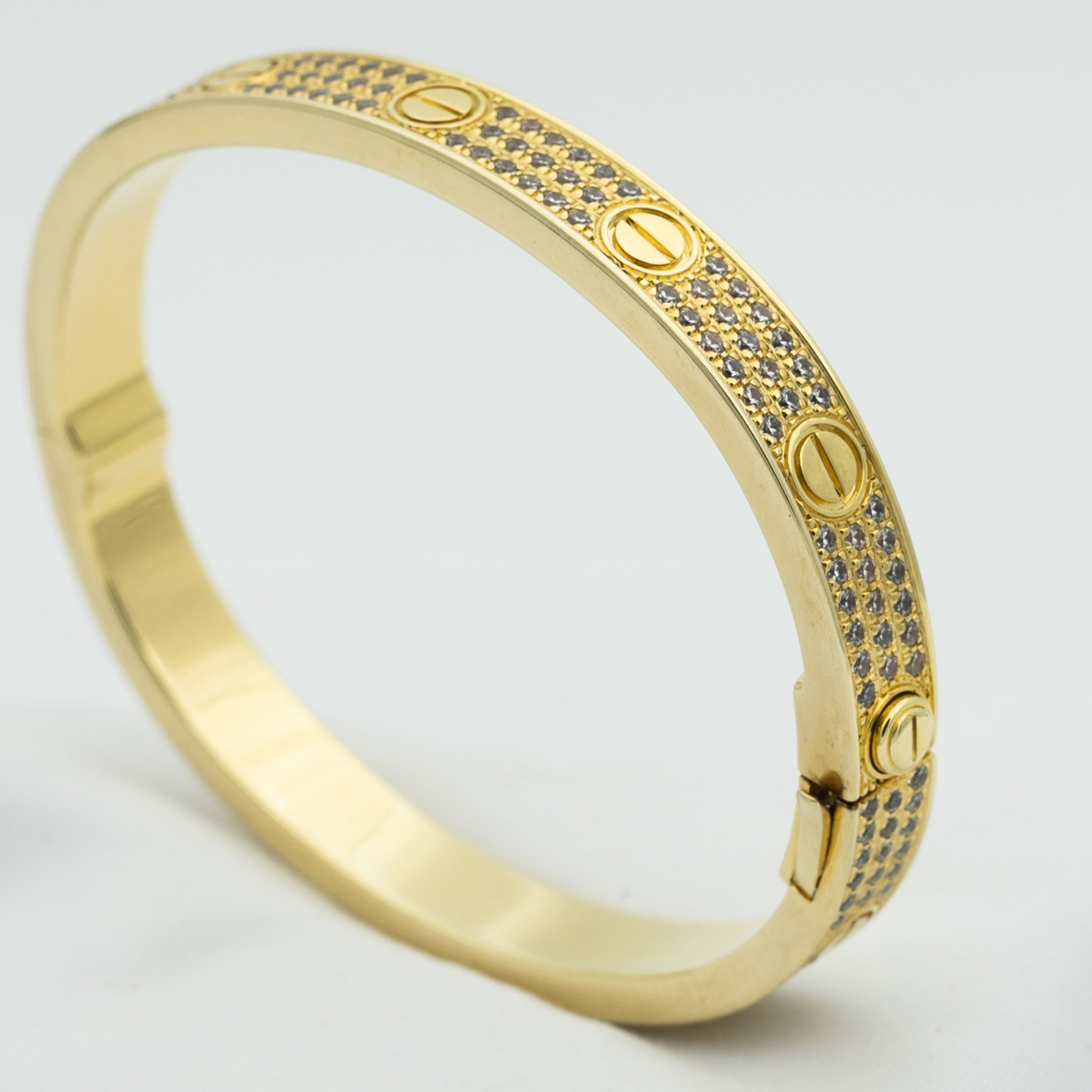 [Elowen Jewels]LOVE BRACELET 6.1MM DIAMOND-PAVED