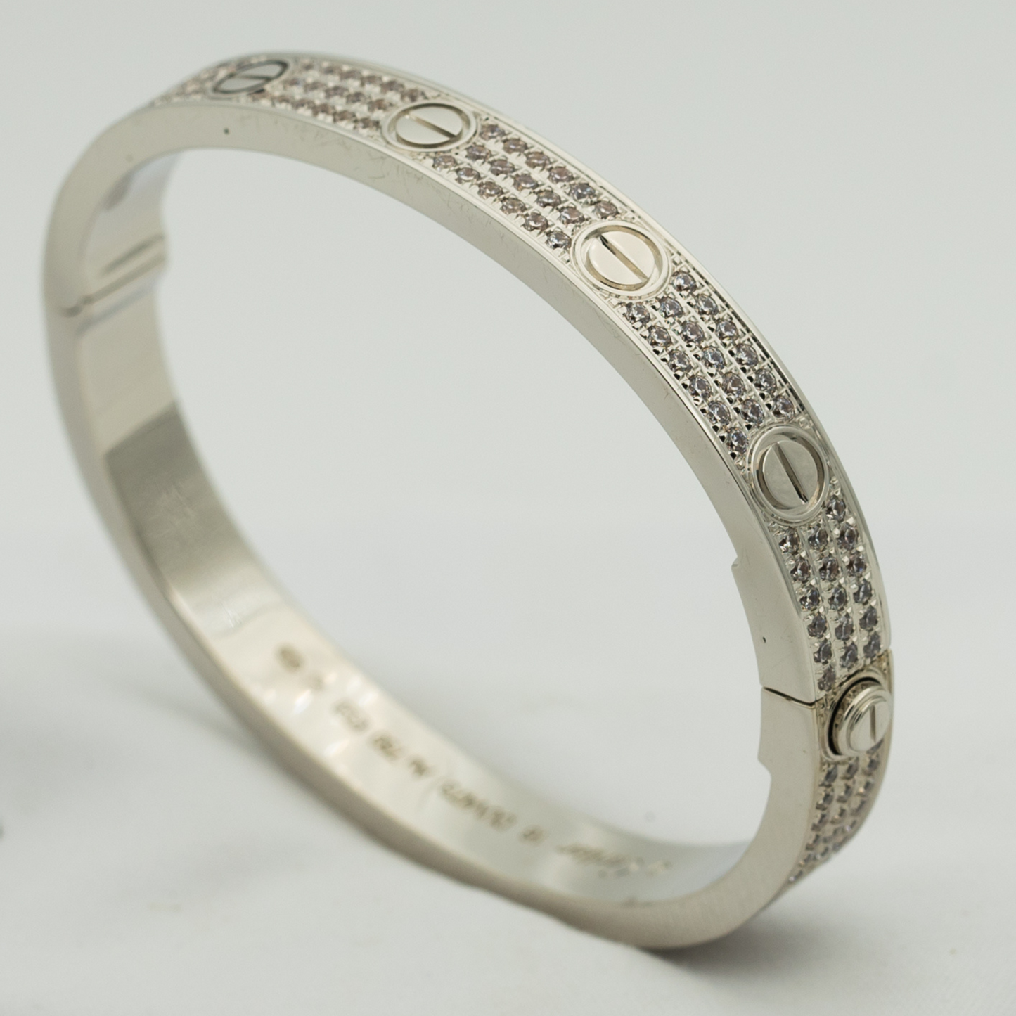 [Elowen Jewels]LOVE BRACELET 6.1MM DIAMOND-PAVED