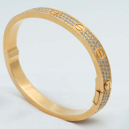 [Elowen Jewels]LOVE BRACELET 6.1MM DIAMOND-PAVED