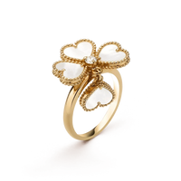 [Elowen Jewel]SWEET CLOVER WHITE MOP RING