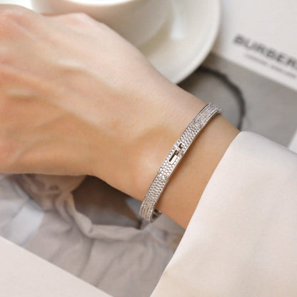 [Elowen Jewels]KELLY BRACELET DIAMOND PAVED