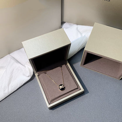 [Elowen Jewels]JEUX DE PINK GOLD DIAMOND NECKLACE