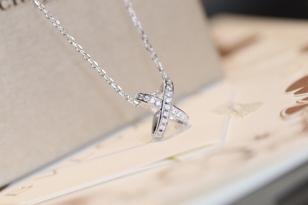 [Elowen Jewels]JEUX DE DIAMOND NECKLACE