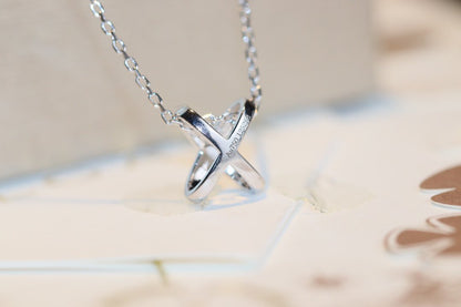 [Elowen Jewels]JEUX DE DIAMOND NECKLACE