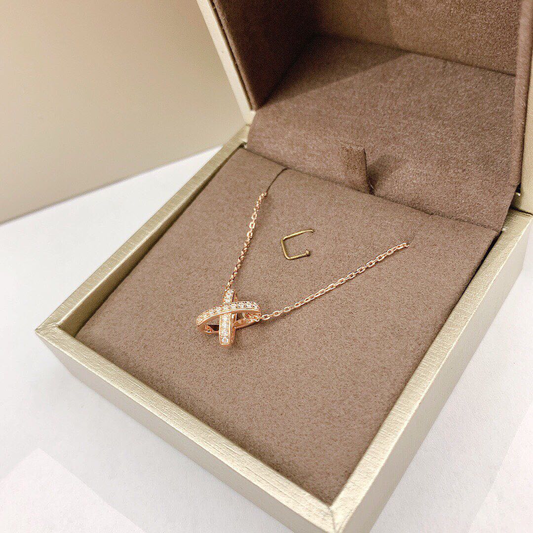 [Elowen Jewels]JEUX DE DIAMOND NECKLACE