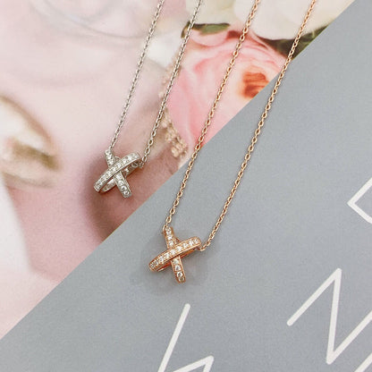 [Elowen Jewels]JEUX DE DIAMOND NECKLACE