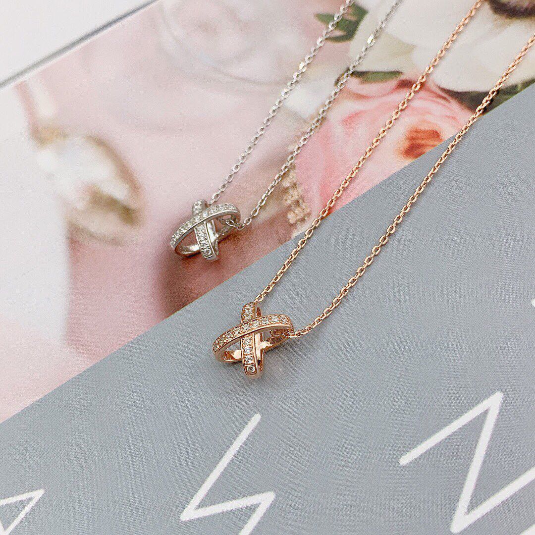 [Elowen Jewels]JEUX DE DIAMOND NECKLACE