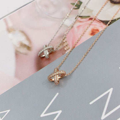 [Elowen Jewels]JEUX DE DIAMOND NECKLACE