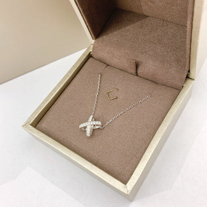 [Elowen Jewels]JEUX DE DIAMOND NECKLACE