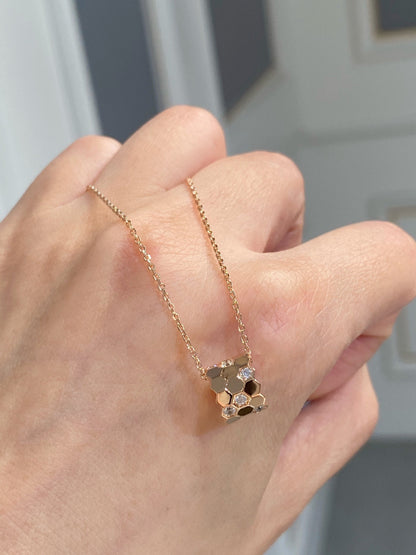 [Elowen Jewels]BEE LOVE DIAMOND NECKLACE