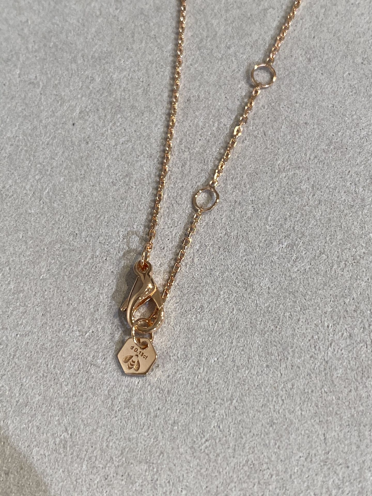 [Elowen Jewels]BEE LOVE DIAMOND NECKLACE