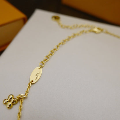 [Elowen Jewels]BLOOMING SUPPLE NECKLACE BRASS