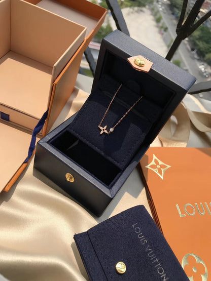 [Elowen Jewels]BLOSSOM PENDANT PINK GOLD AND DIAMOND