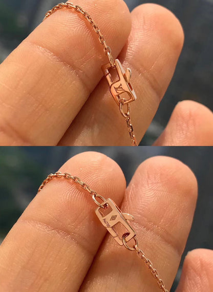 [Elowen Jewels]BLOSSOM PENDANT PINK GOLD AND DIAMOND