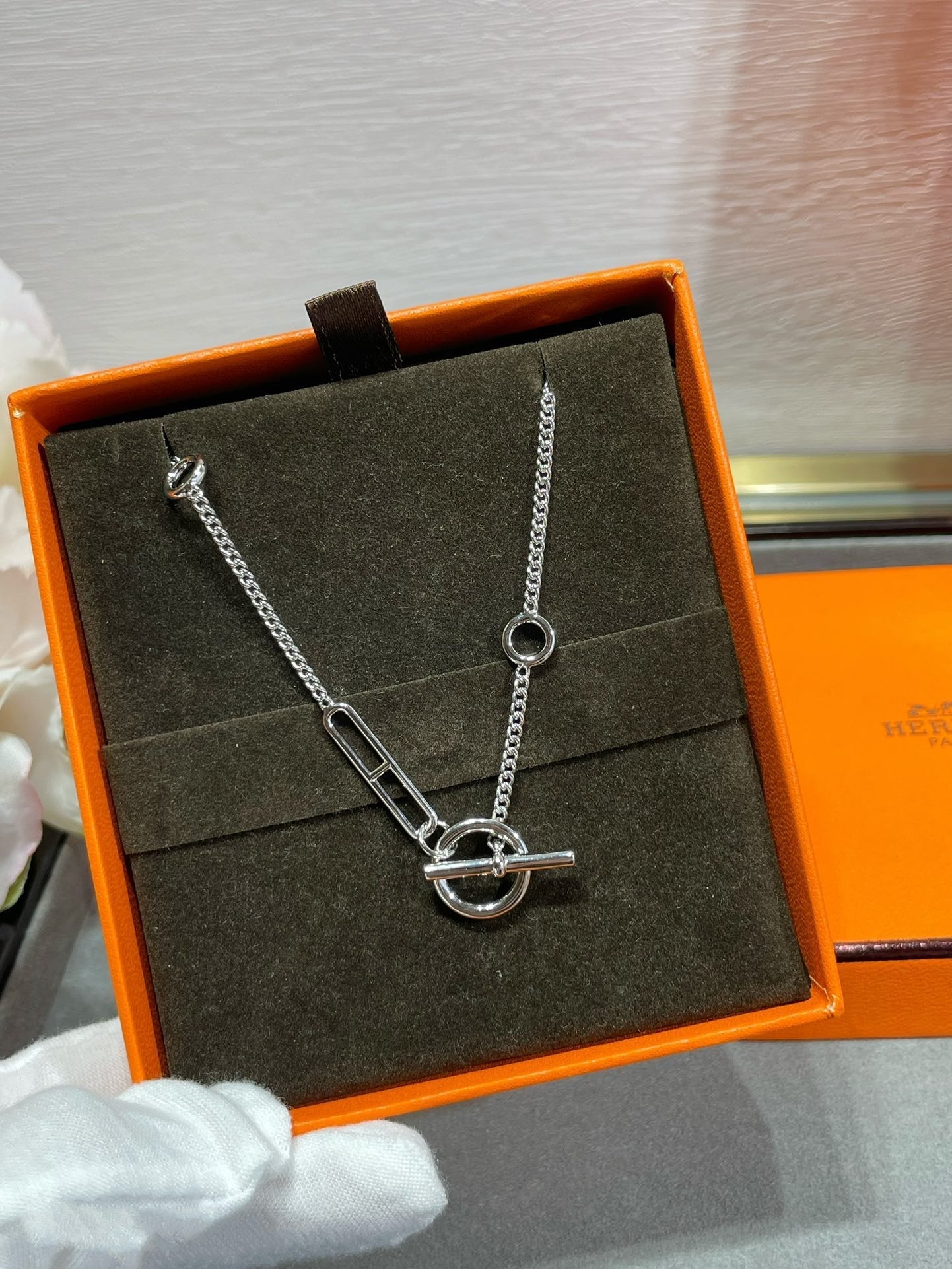 [Elowen Jewels]HM STERLING CHAINE D'ANCRE HEART