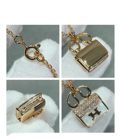 [Elowen Jewels]H CIRCE MOISSANITE PENDANT NECKLACE GOLD