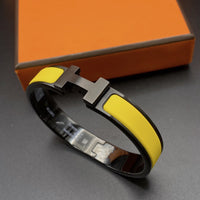 [Elowen Jewel]CLIC HM SO BLACK YELLOW BRACELET