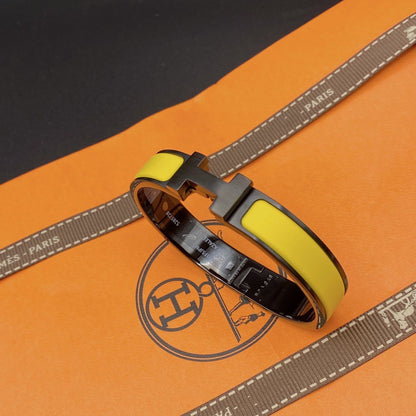 [Elowen Jewels]CLIC HM SO BLACK YELLOW BRACELET