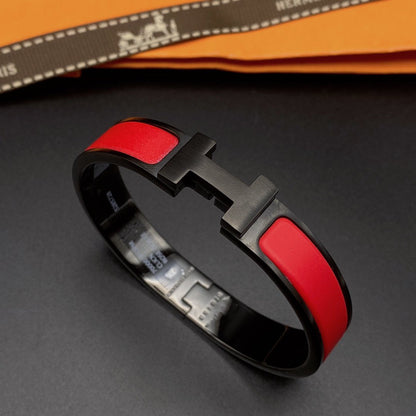 [Elowen Jewels]CLIC HM SO BLACK RED BRACELET