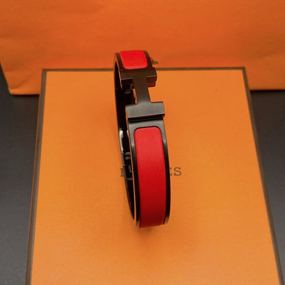 [Elowen Jewels]CLIC HM SO BLACK RED BRACELET