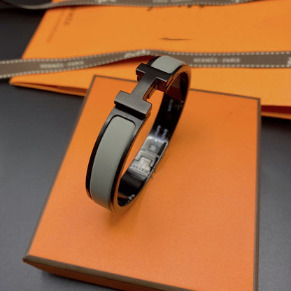 [Elowen Jewels]CLIC HM SO BLACK GREY BRACELET