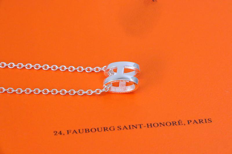 [Elowen Jewels]HM NECKLACE H LETTER OVAL SERIES