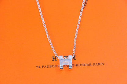 [Elowen Jewels]HM NECKLACE H LETTER OVAL SERIES