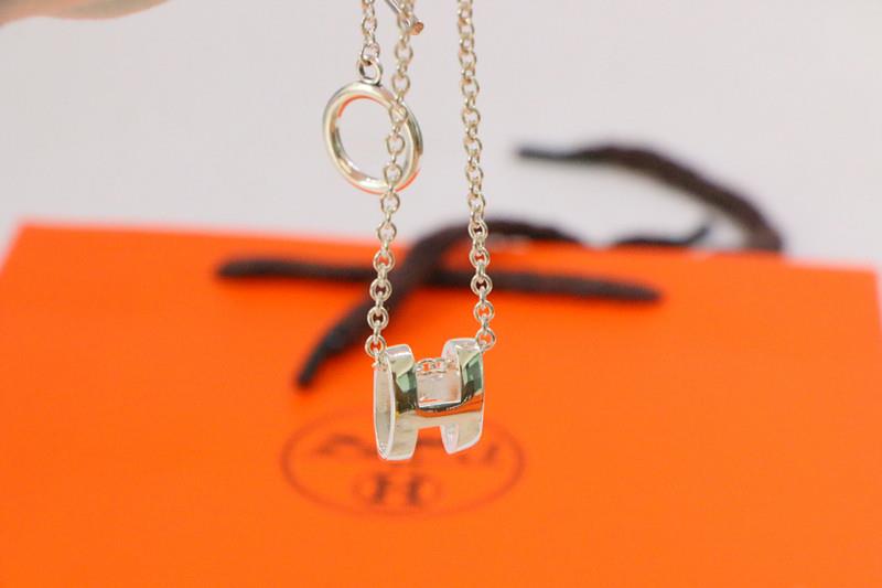 [Elowen Jewels]HM NECKLACE H LETTER OVAL SERIES