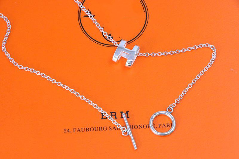 [Elowen Jewels]HM NECKLACE H LETTER OVAL SERIES