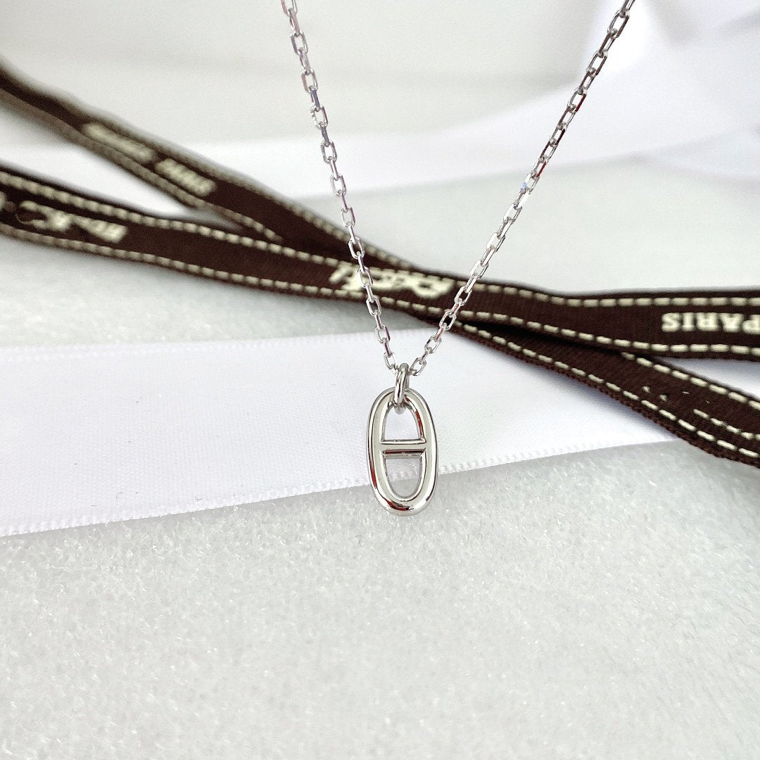[Elowen Jewels]HM PIG NOSE NECKLACE
