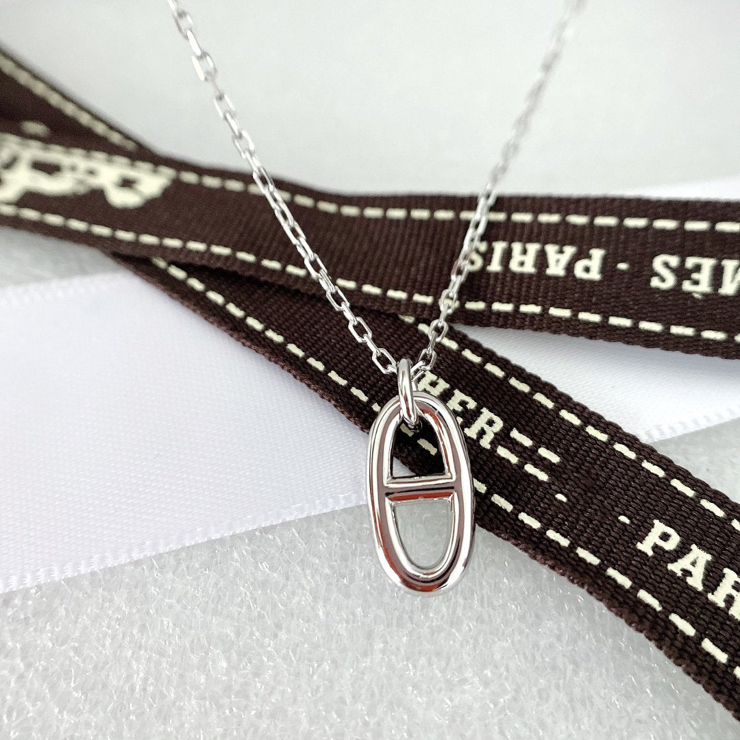 [Elowen Jewels]HM PIG NOSE NECKLACE