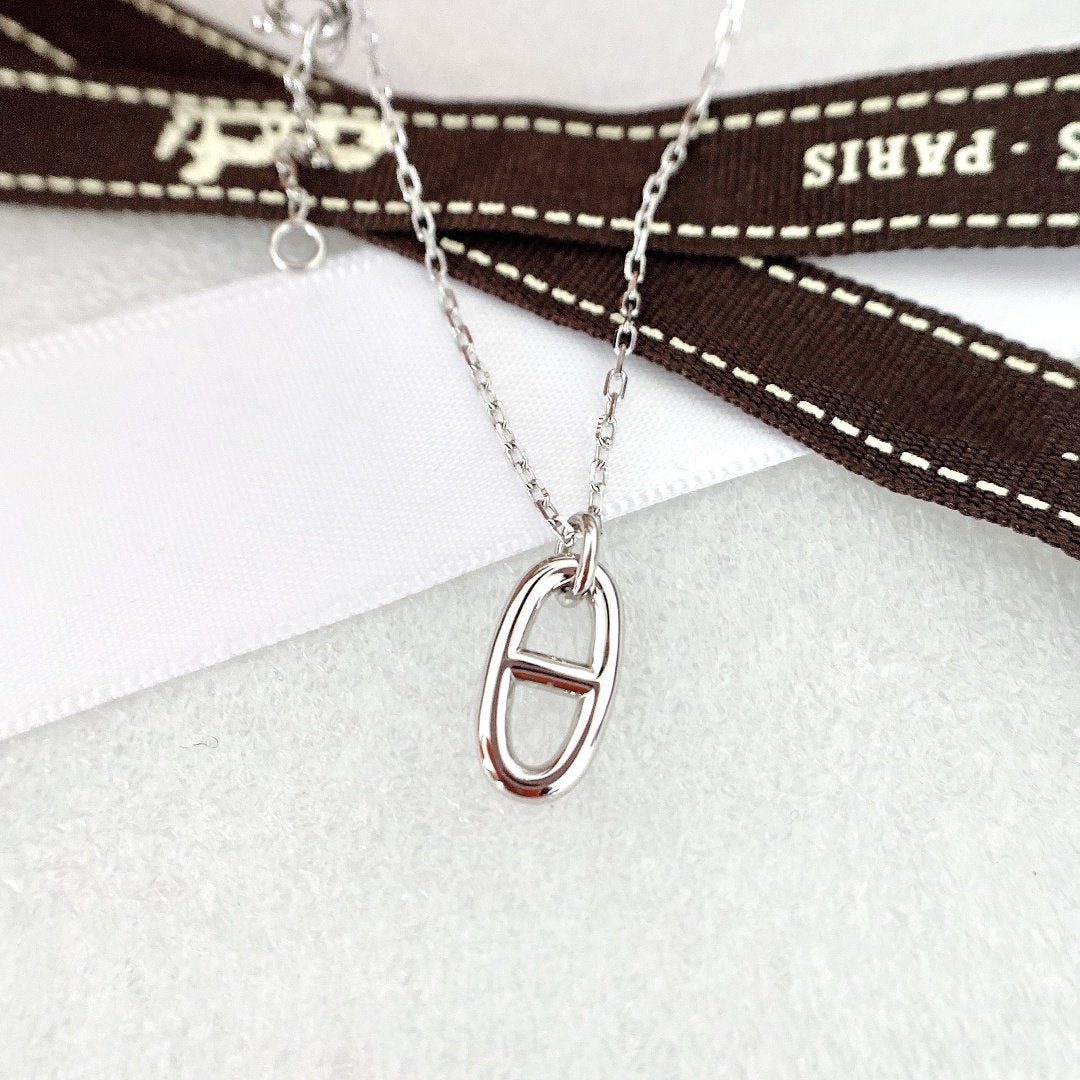 [Elowen Jewels]HM PIG NOSE NECKLACE