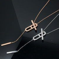 [Elowen Jewel]HM NECKLACE PLATINUM ROSE GOLD DIAMOND