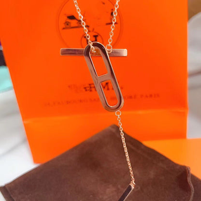 [Elowen Jewels]HM NECKLACE PLATINUM ROSE GOLD DIAMOND