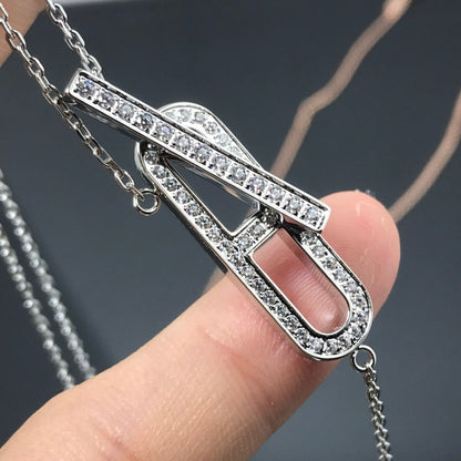 [Elowen Jewels]HM NECKLACE PLATINUM ROSE GOLD DIAMOND