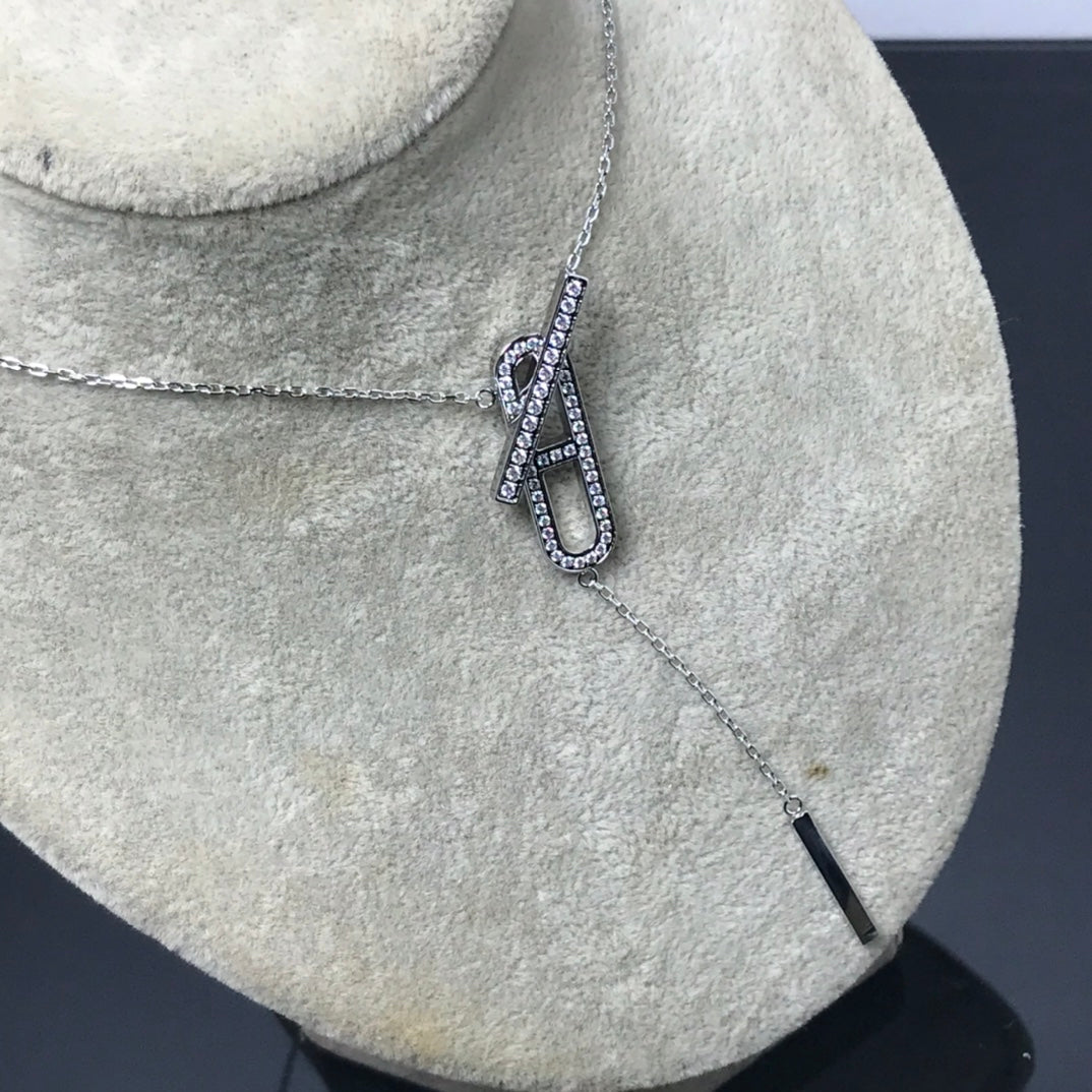 [Elowen Jewels]HM NECKLACE PLATINUM ROSE GOLD DIAMOND